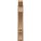 Ekena Millwork 5 1/2-in W x 22-in D x 34-in H Balboa Slat Rough Cedar Woodgrain TimberThane Outlooker, Primed Tan OUTUR055X22X34BOA24RCPR - alternate 5